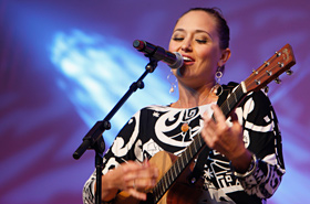 The perfect blend of Anuhea's slightly husky  voice and the sound of her acoustic guitar, very pleasant and enjoyable.