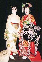 Japanese dance group
