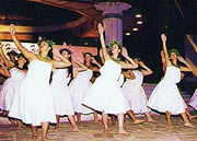 Hawaiian Hula group