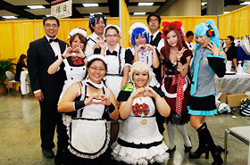 The Cosplay Cafe has become a popular attraction at the Honolulu Festival each year.