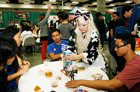 The Cosplay Cafe was once again very popular this year.