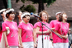 Members of The Star Chorus Group are Japanese stars well known in various industries.