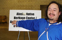 Loren of the Alaska Native Heritage Center.