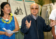 A member of the Joseph Heco Society of Hawaii thanks Professor Fujikawa and her students for their hard work