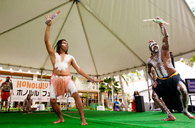 Native heritage dance performed by Australia's Descendance.