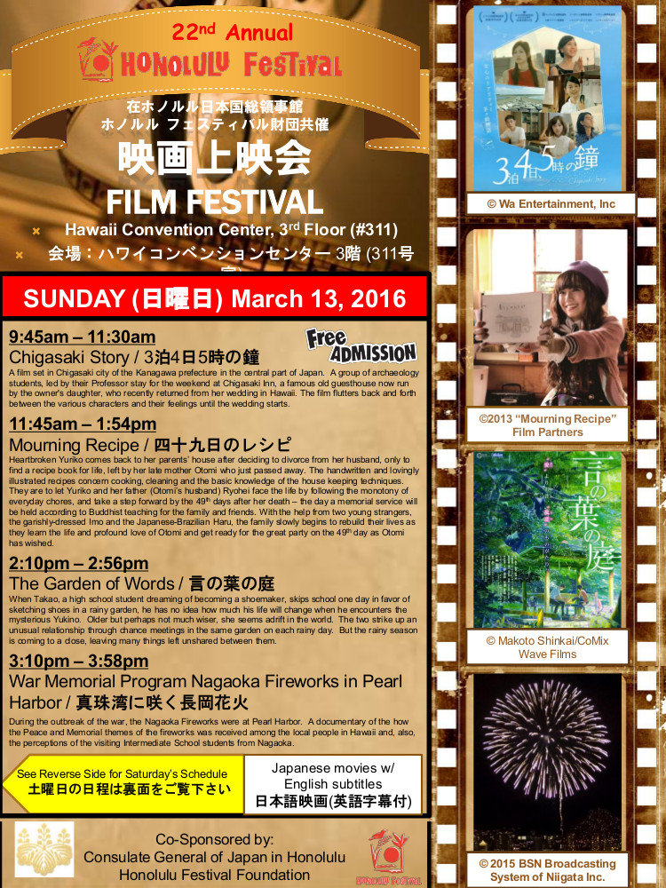 Movies Honolulu Festival
