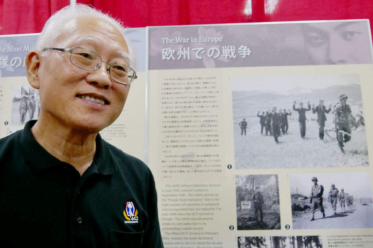 Mr. Barns Yamashita, a member of Hawaii Nisei Veteran Legacy, was an instrument to bring the Nikkei Panel Exhibit to the Honolulu Festival.