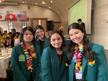 Kaimuki-High-School-Students-at-International-Cross-Cultural-Get-Together-Party