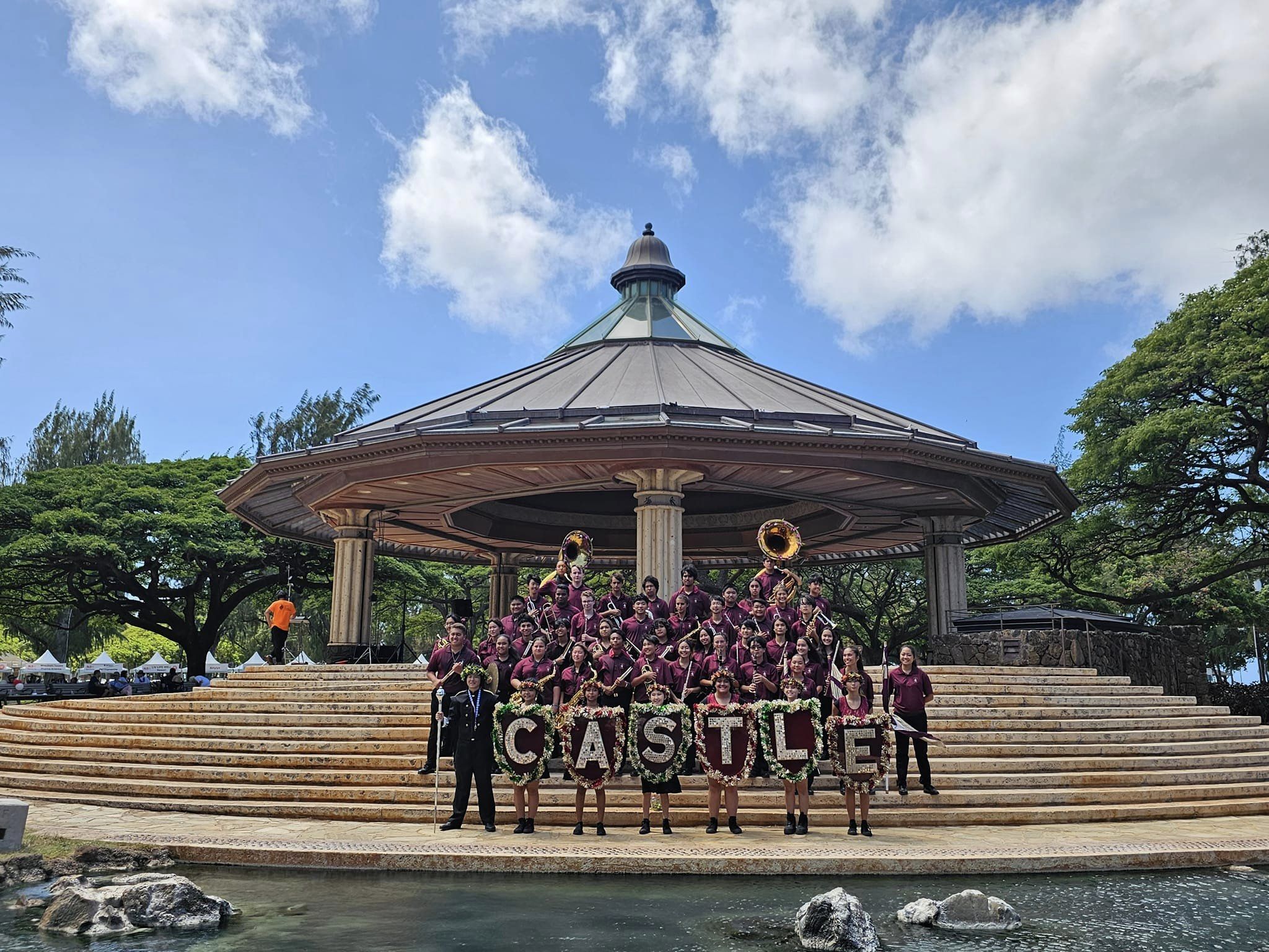Castle High School Band Honolulu Festival