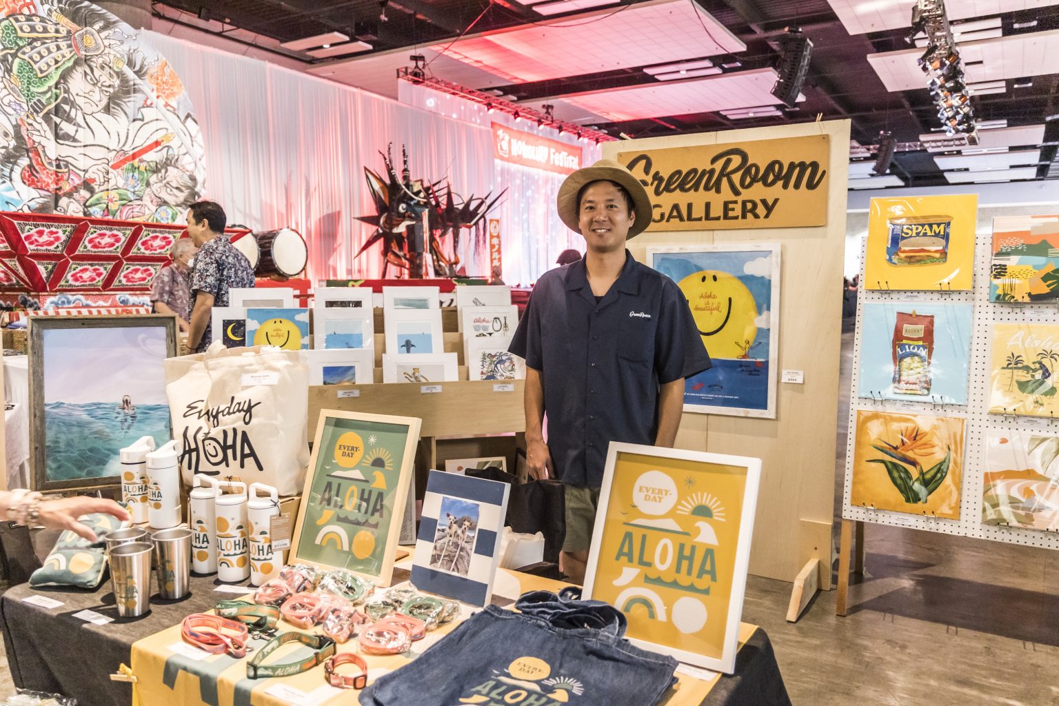 100以上のブースがずらり！展示・クラフトブース ホノルル フェスティバル