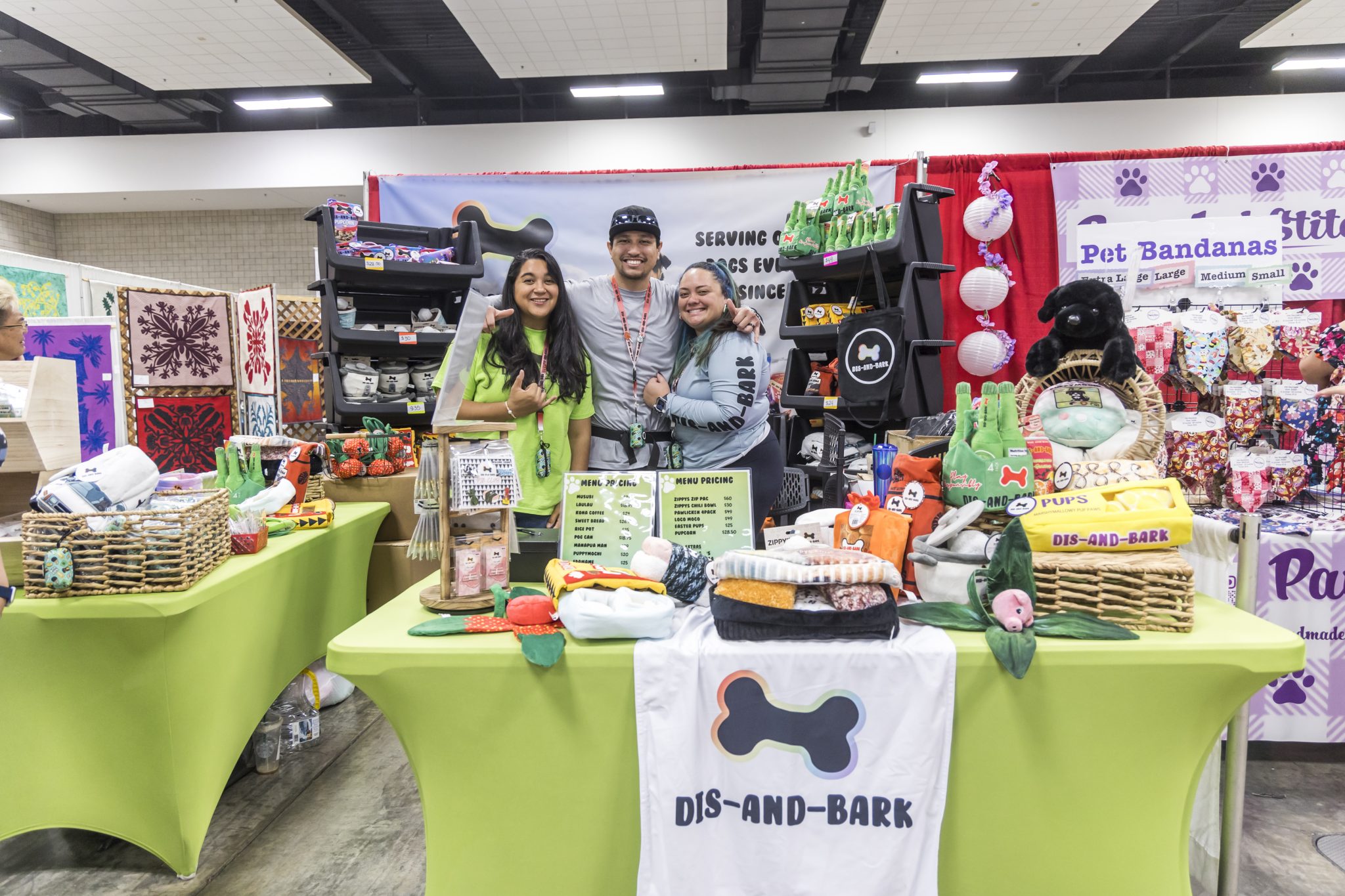 100以上のブースがずらり！展示・クラフトブース ホノルル フェスティバル